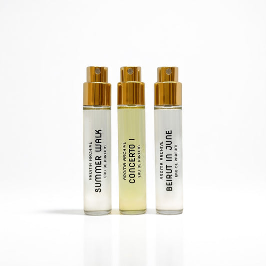 Travel Set of 3 x 12 ml
